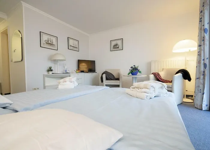 Haus Waterkant & Strandvilla Eils Отель Нордерней